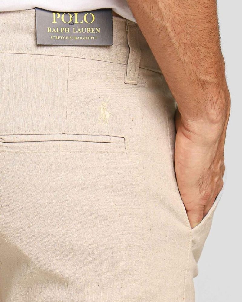 CALÇA LINHO POLO RALPH LAUREN AREIA - Image 3