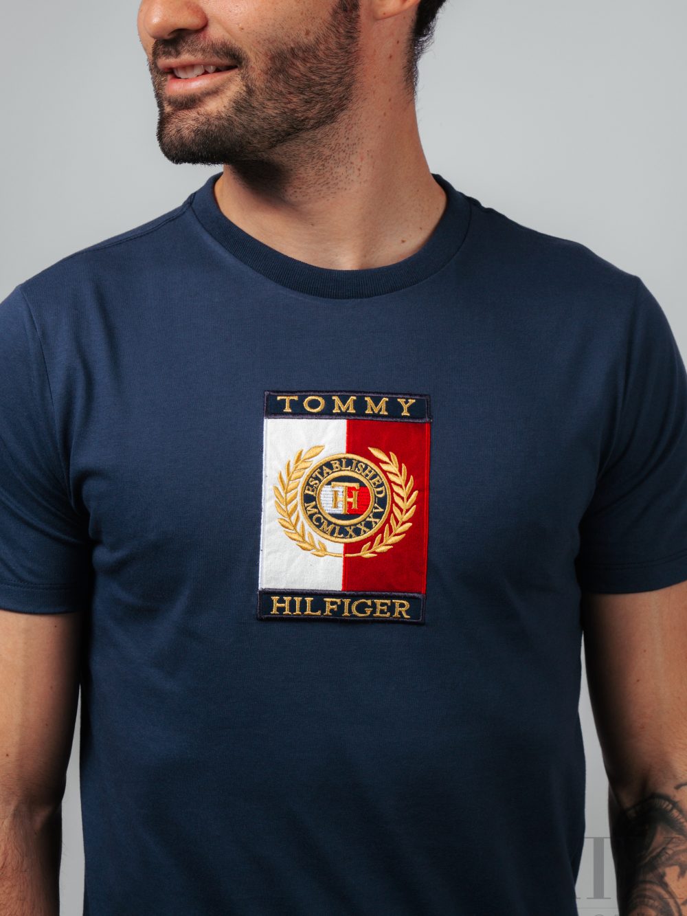 CAMISA COTTON PIMA TOMMY HILFIGER AZUL - Image 2
