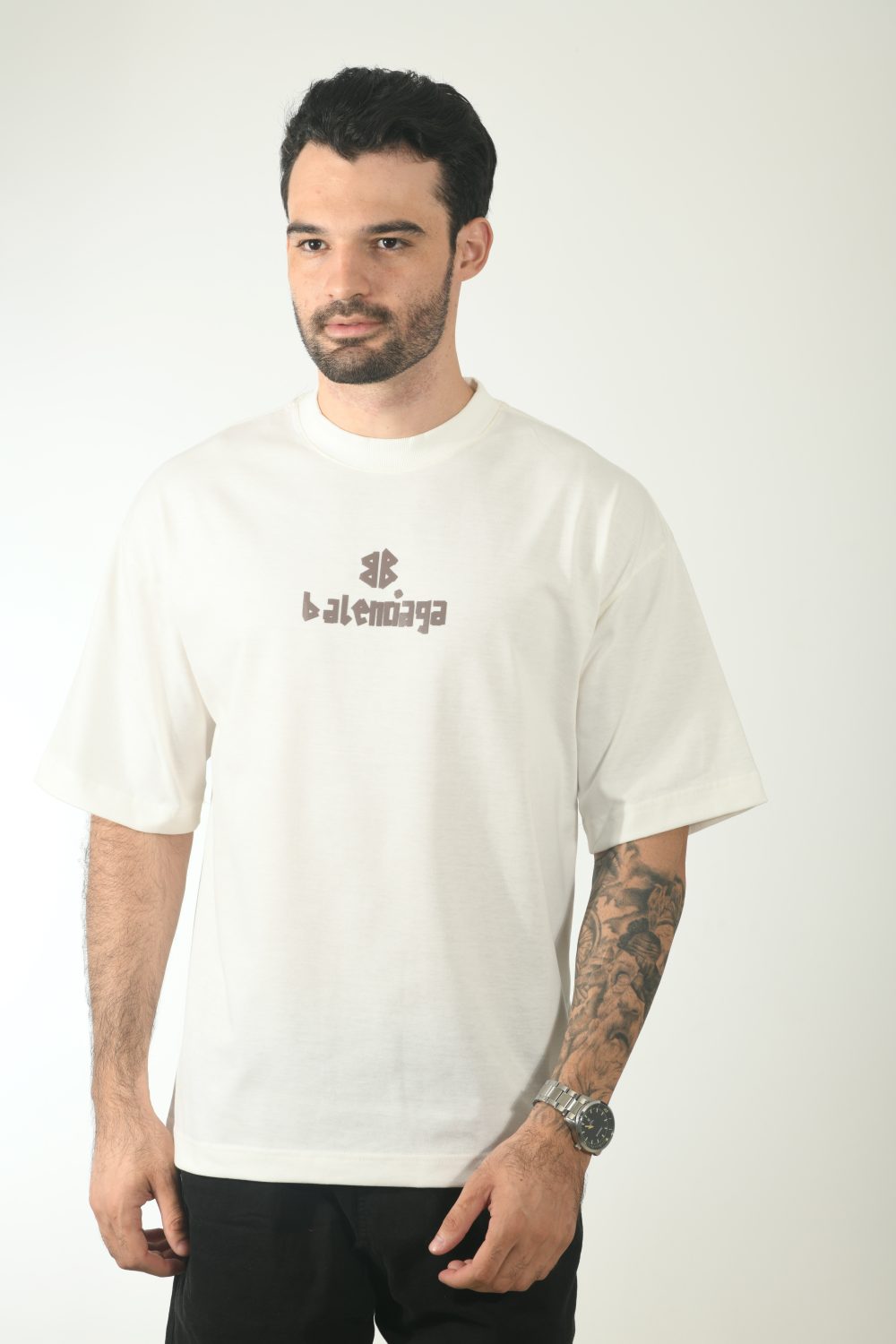 CAMISA OVERSIZED BALENCIAGA MALHA IMPORTADA - Image 2