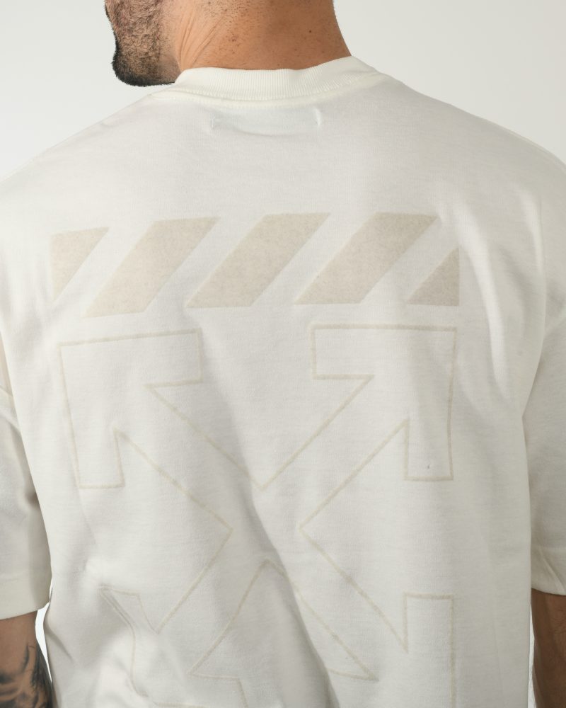 CAMISA OVERSIZED OFF WHITE MALHA IMPORTADA - Image 3