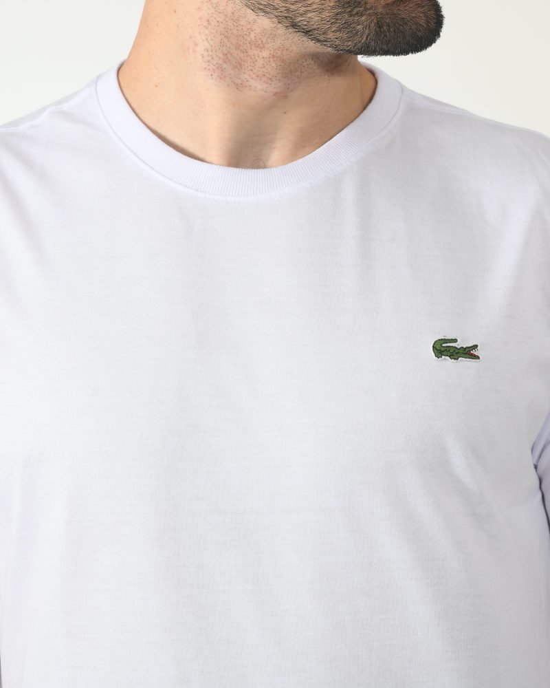 CAMISA COTTON PIMA LACOSTE BASICA BRANCA - Image 2