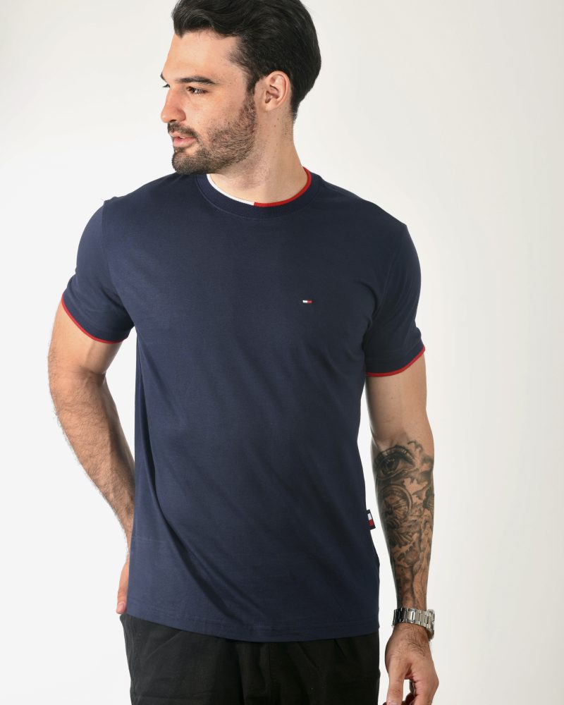 Grife Italiana  Coleção - Tommy Hilfiger azul marinho - Image 2