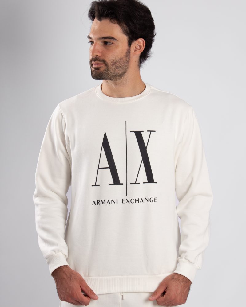 CONJUNTO MOLETOM ARMANI EXCHANGE OFF WHITE - Image 2