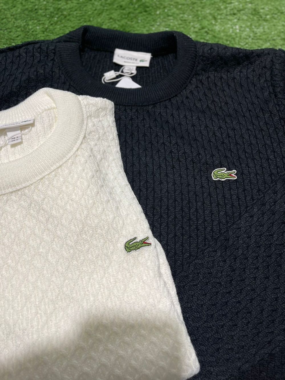 SUÉTER DE TRICÔ  - LACOSTE  PRETA - Image 2