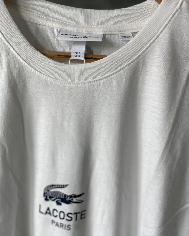 GRIFE ITALIANA LACOSTE BRANCA - Image 2