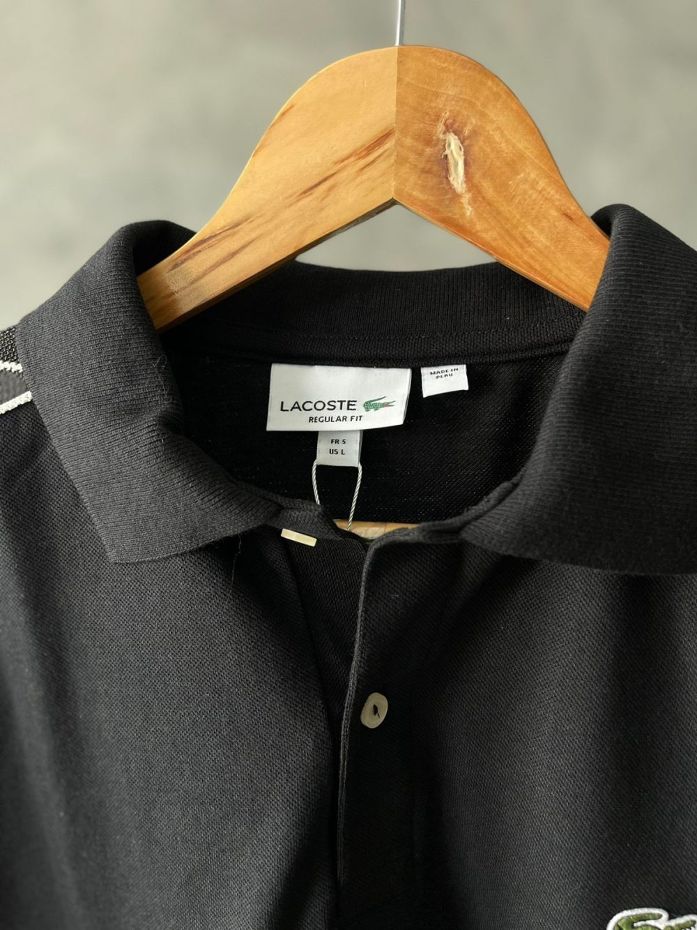 GRIFE POLO LACOSTE PRETA - Image 3