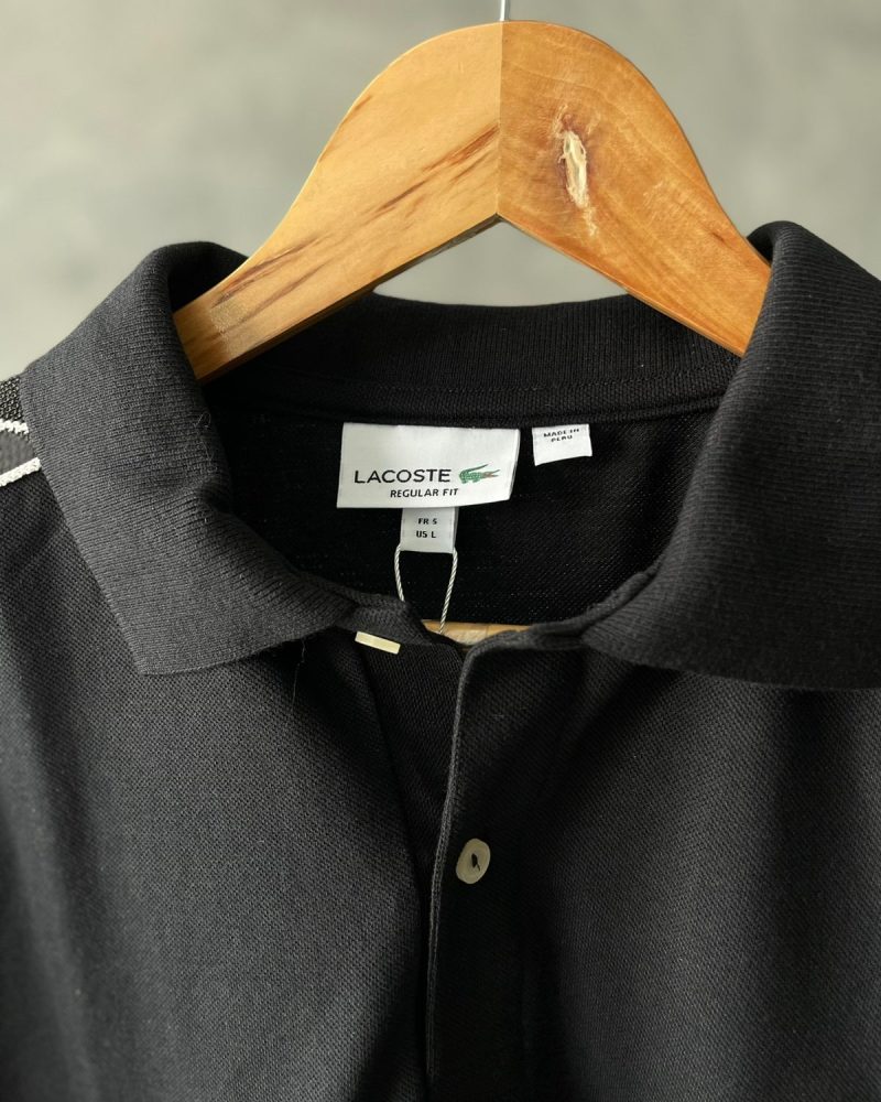 POLO PREMIUM LACOSTE PRETA - Image 3