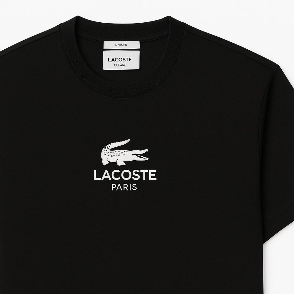 GRIFE ITALIANA LACOSTE PRETA