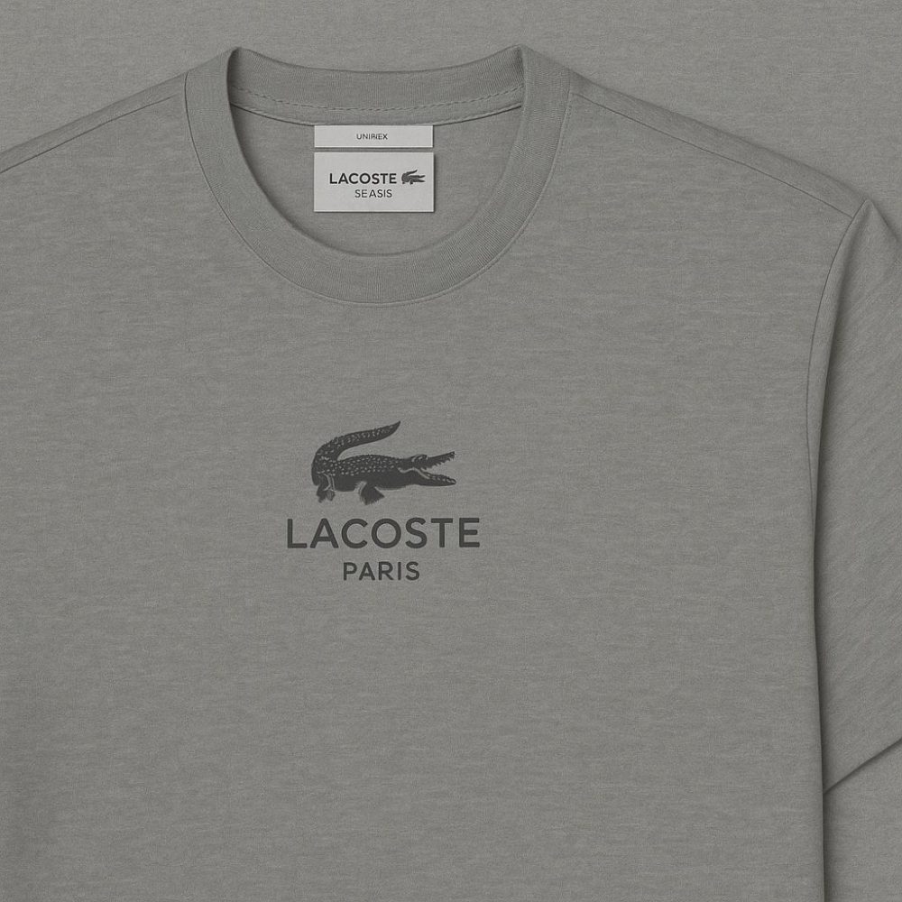 GRIFE ITALIANA LACOSTE CINZA