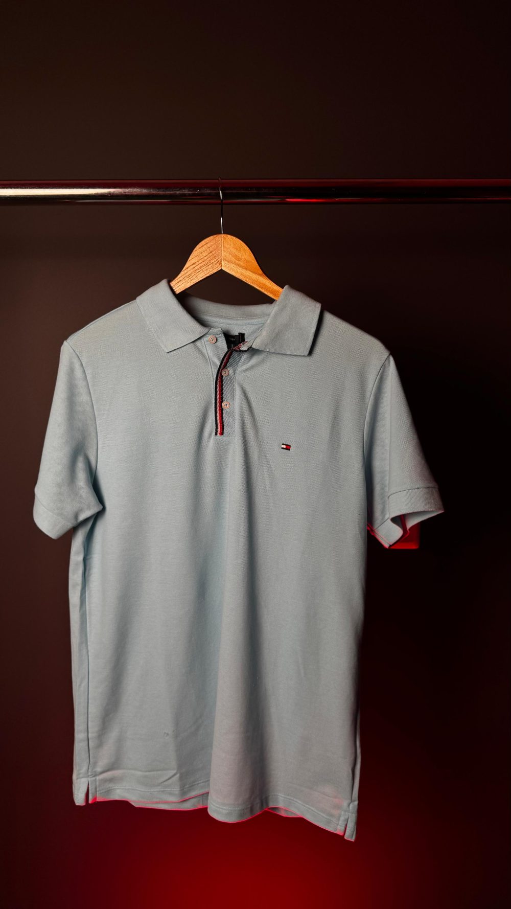 POLO PIQUET TOMMY HILFIGER AZUL-BEBE