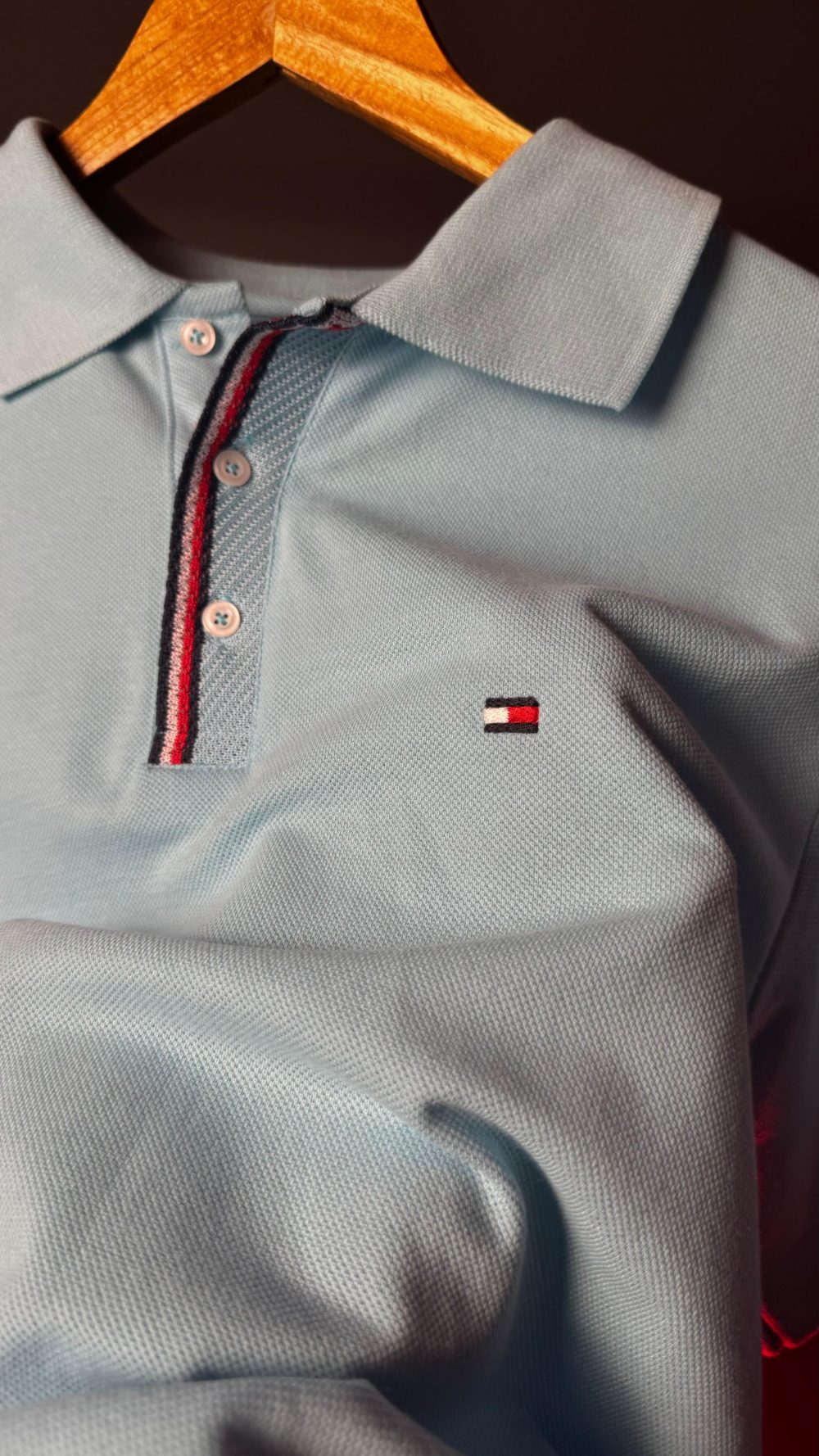 POLO PIQUET TOMMY HILFIGER AZUL-BEBE - Image 2