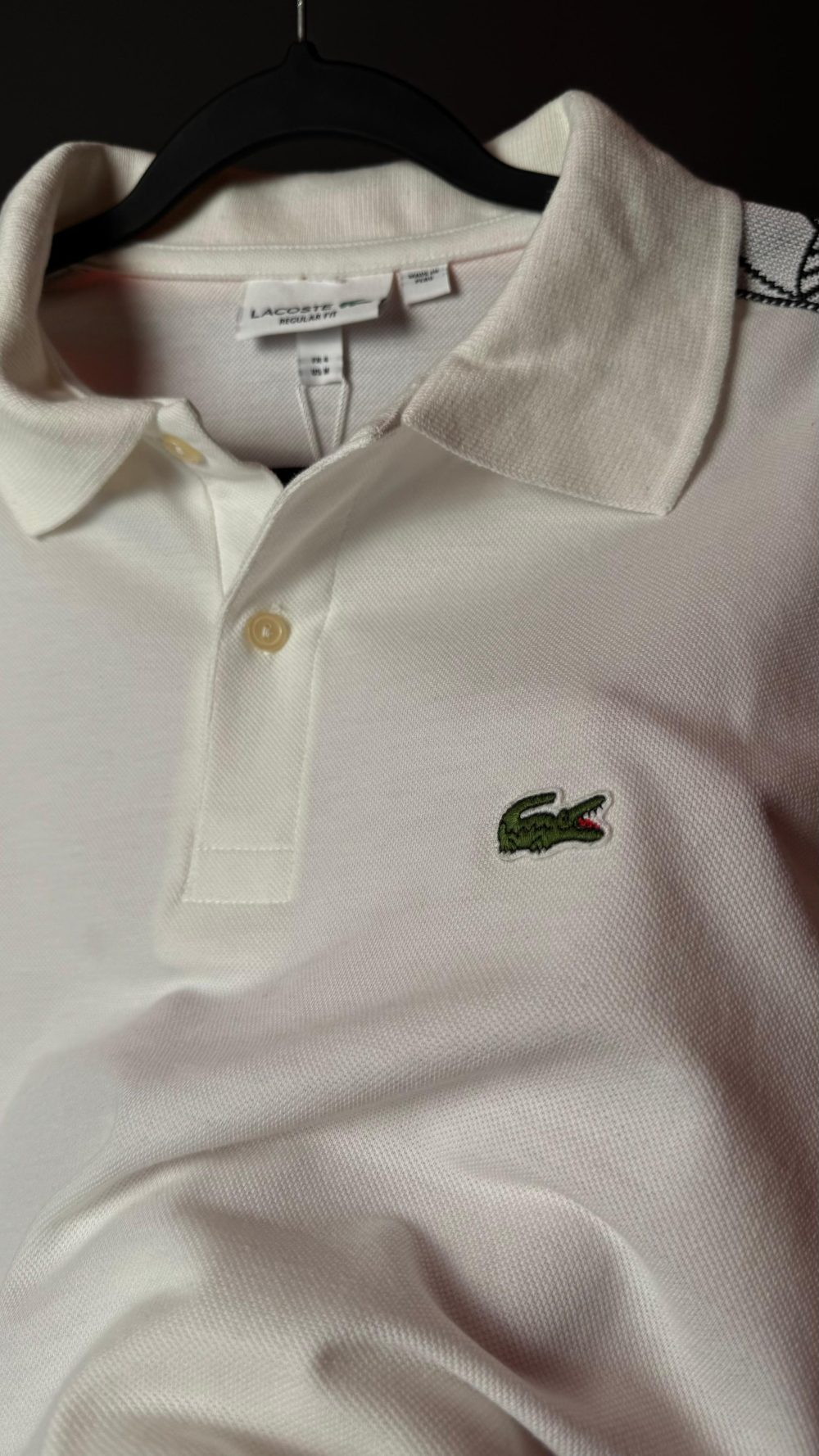 POLO PREMIUM LACOSTE BRANCA - Imagem 2