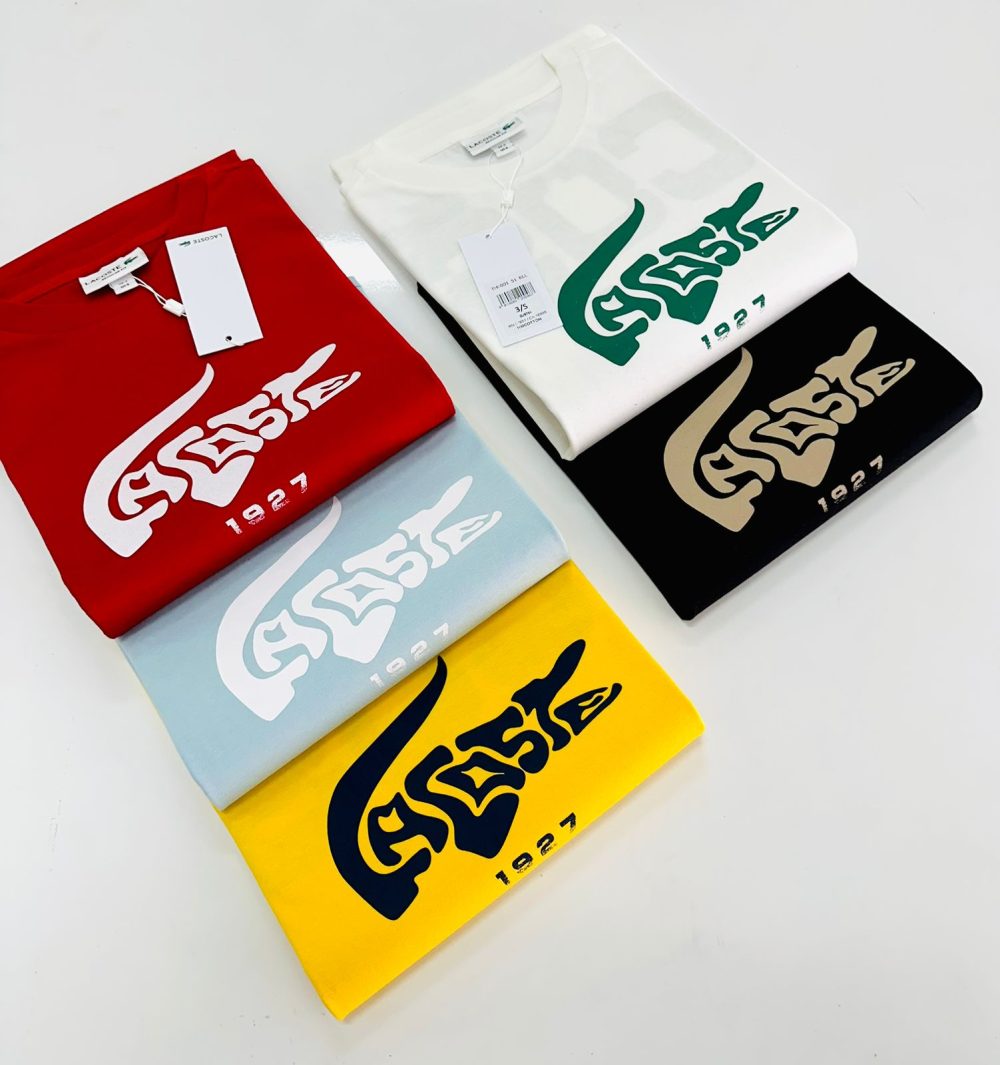 CAMISA LACOSTE PRETA COM DETALHE NO PEITO E NAS COSTAS - Image 3
