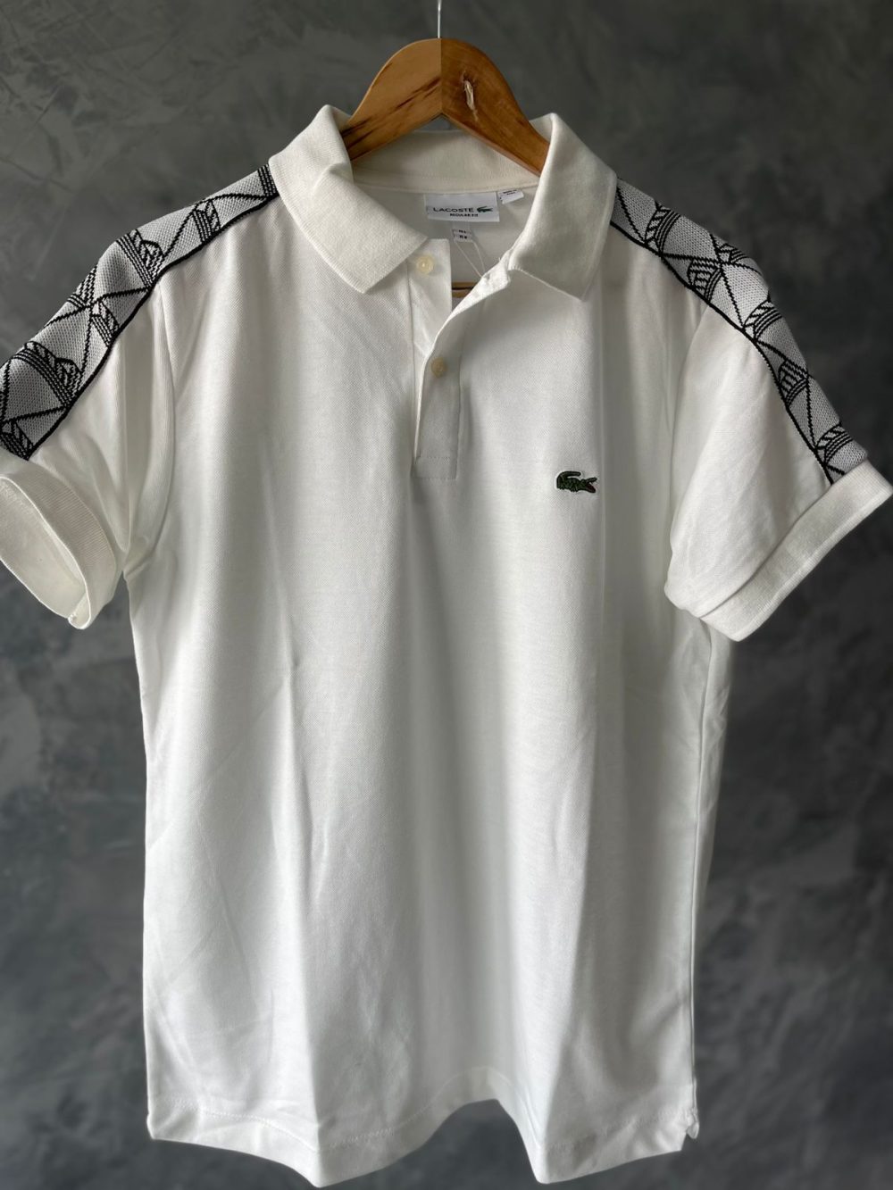 GRIFE POLO LACOSTE BRANCA