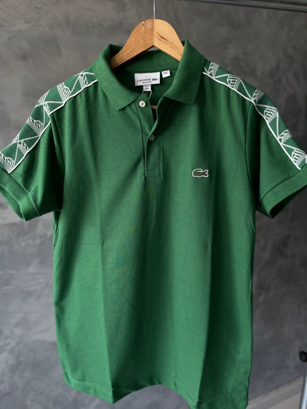 GRIFE POLO LACOSTE VERDE