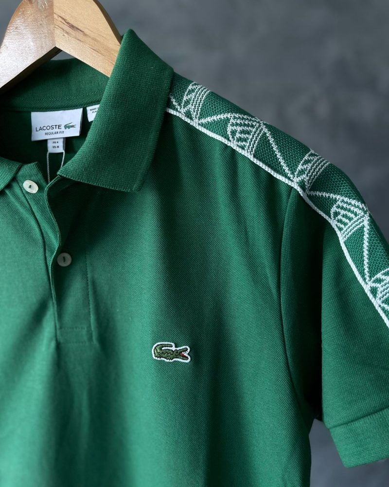 POLO PIQUET LACOSTE VERDE - Image 3