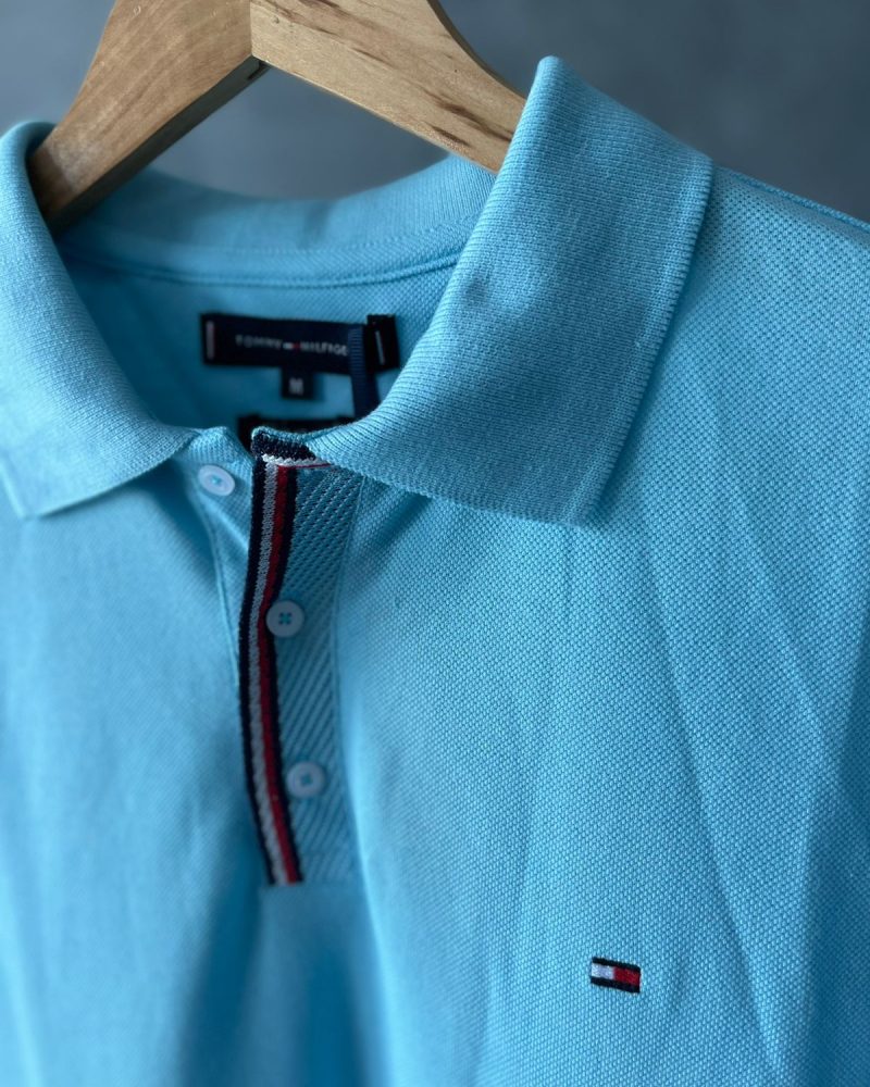 POLO PIQUET TOMMY HILFGER AZUL-BEBE - Image 2
