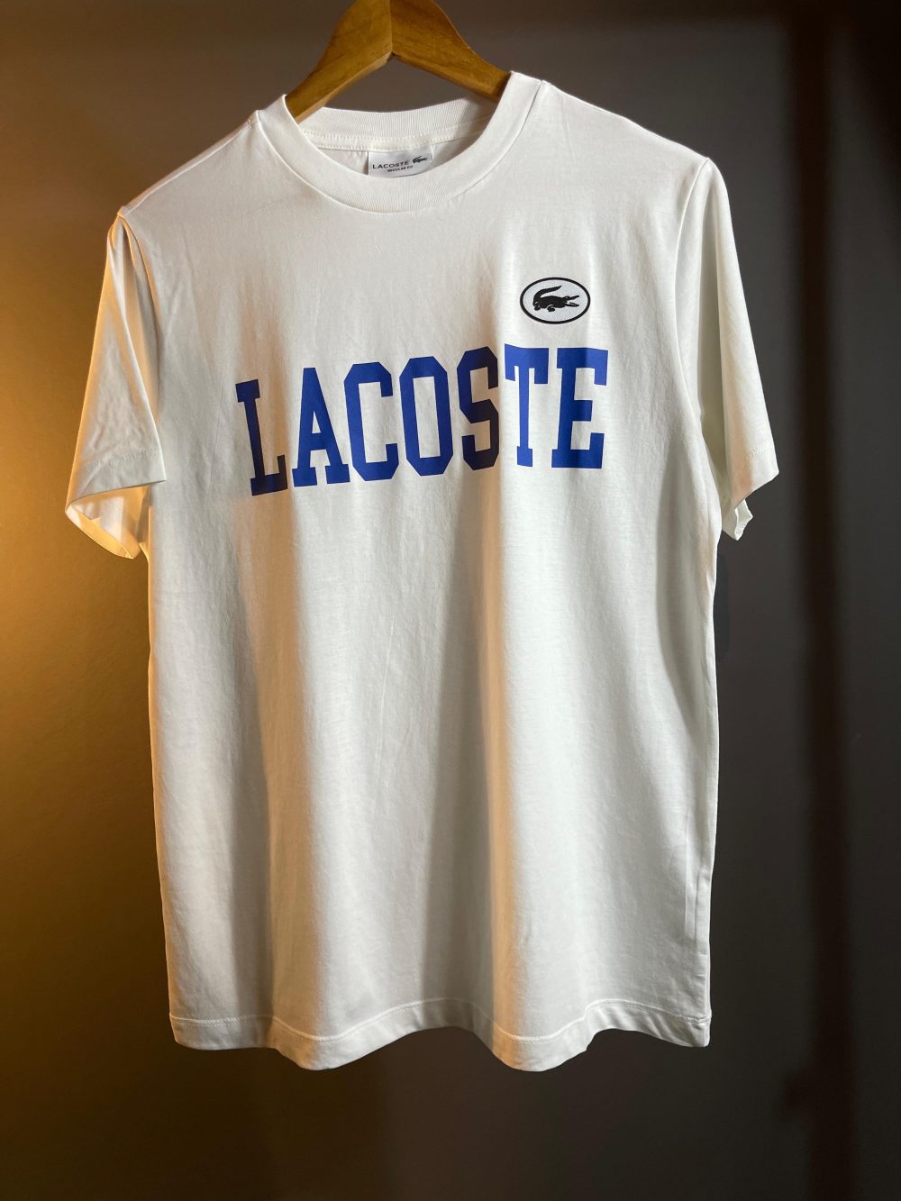 GRIFE ITALIANA LACOSTE BRANCA