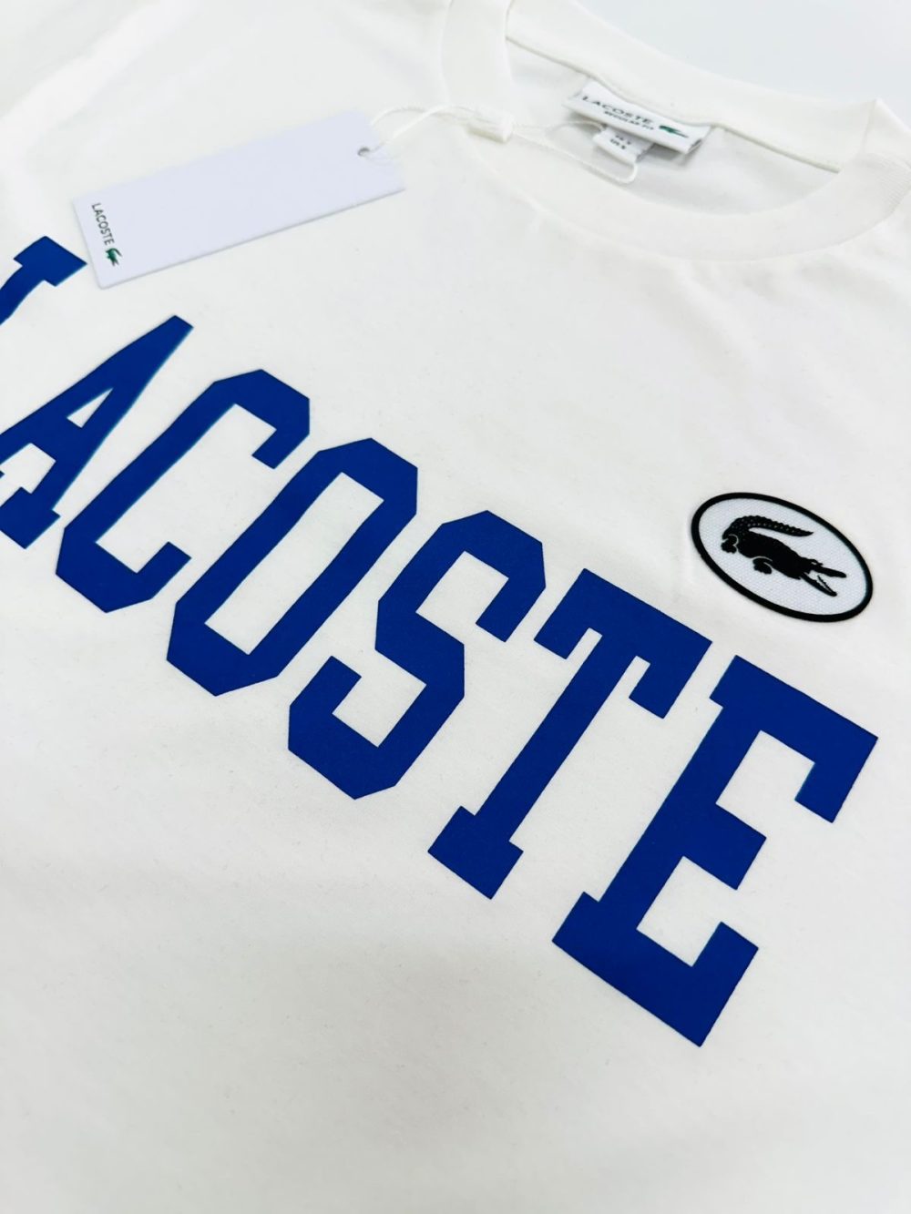 GRIFE ITALIANA LACOSTE BRANCA