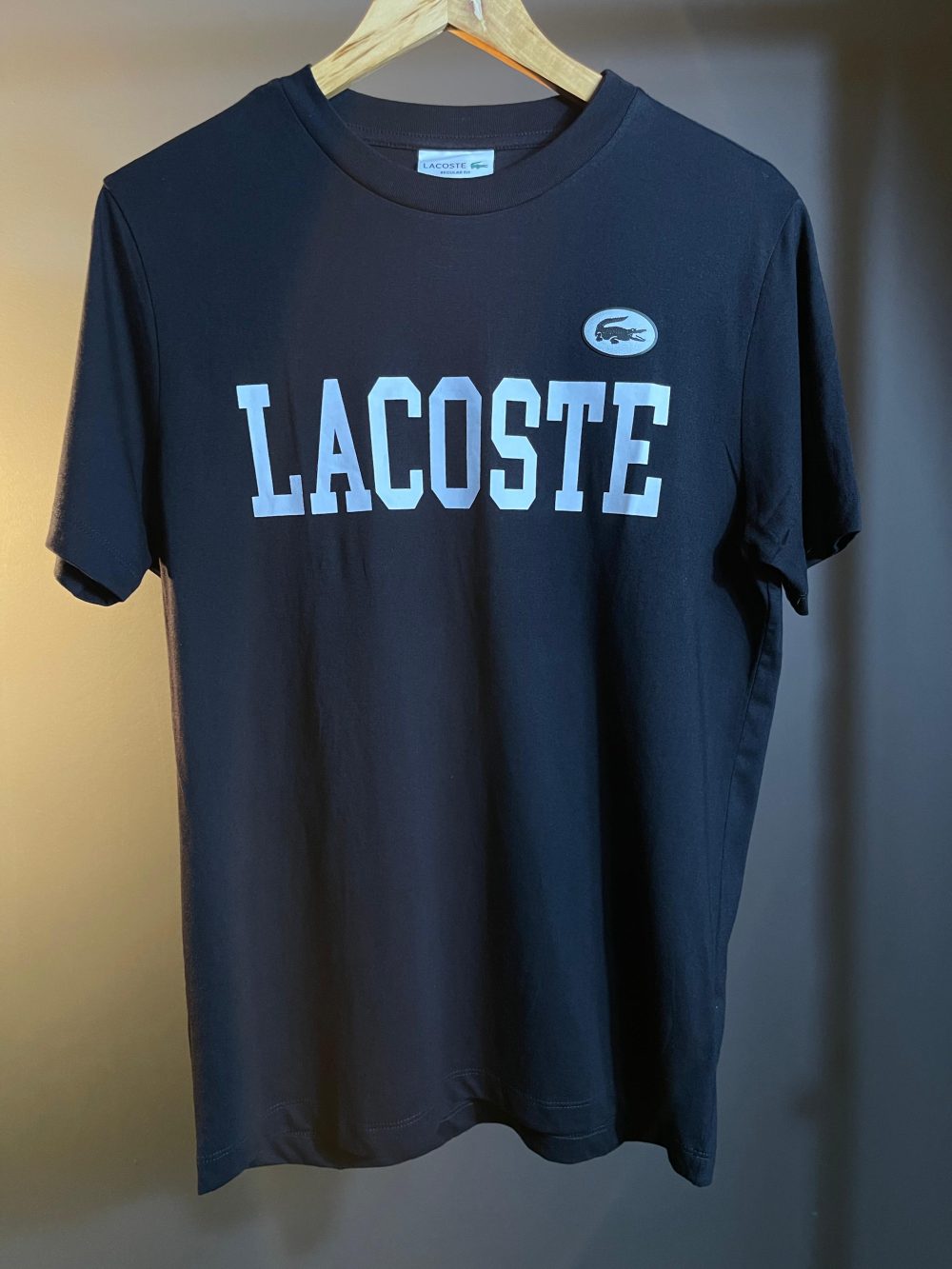 GRIFE ITALIANA LACOSTE PRETA