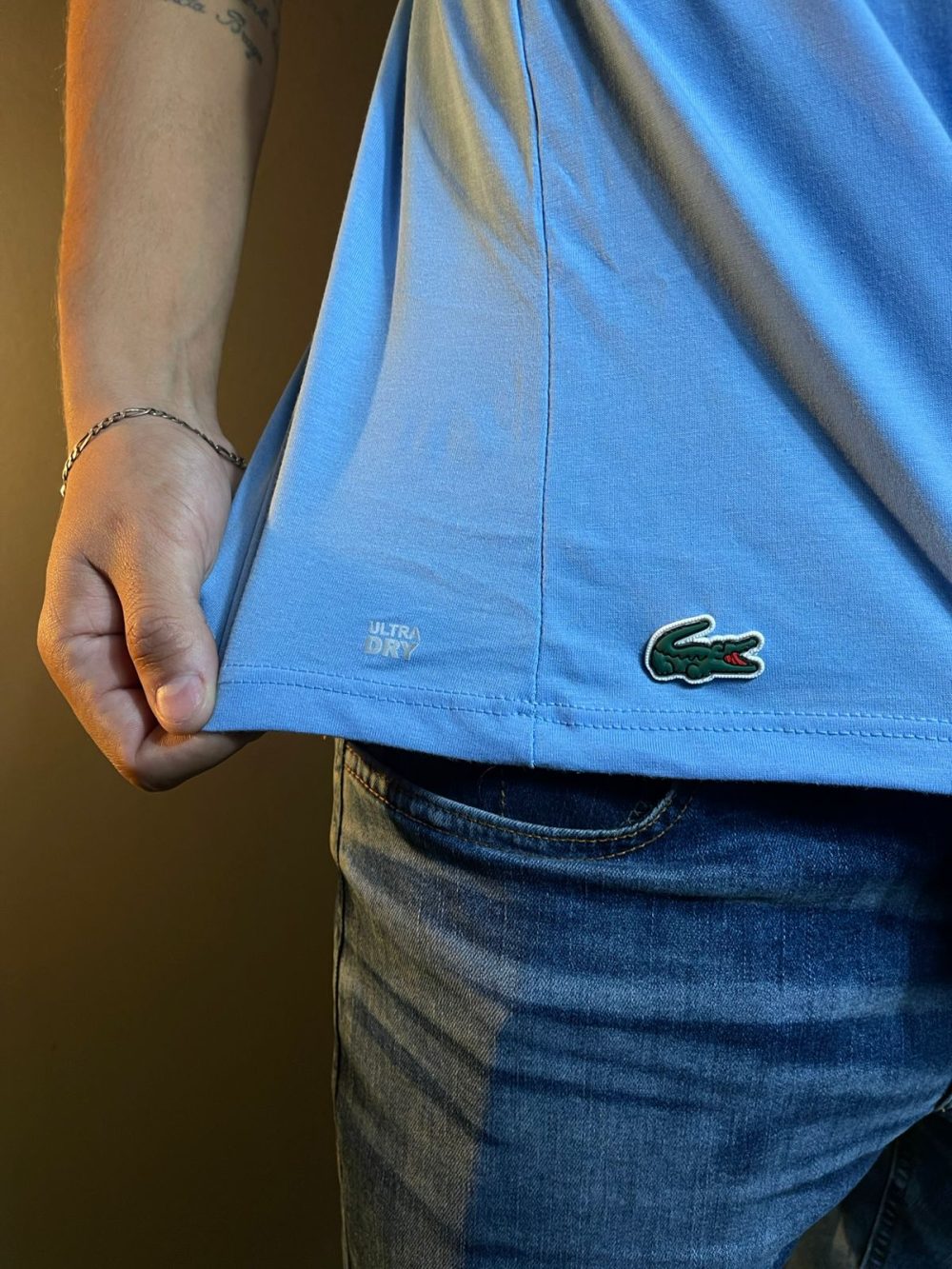 GRIFE ITALIANA LACOSTE AZUL BEBE - Image 2