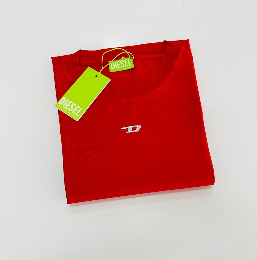 MALHA CHINESA CAMISA DIESEL VERMELHA