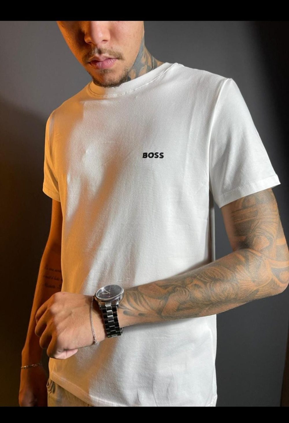 GRIFE ITALIANA HUGO BOSS BRANCA