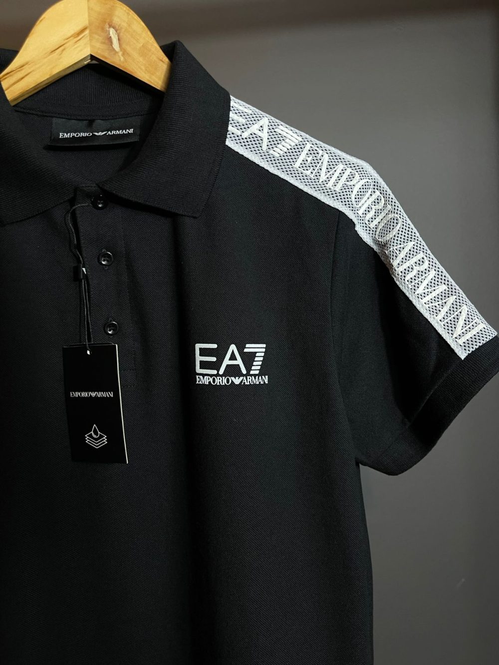 POLO PREMIUM EMPÓRIO ARMANI PRETA - Image 3