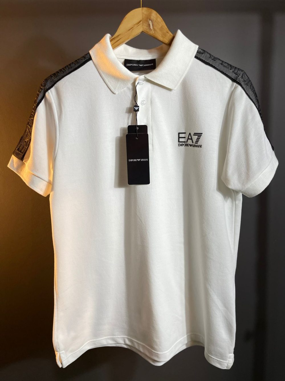 POLO PIQUET EMPÓRIO ARMANI BRANCA - Image 3