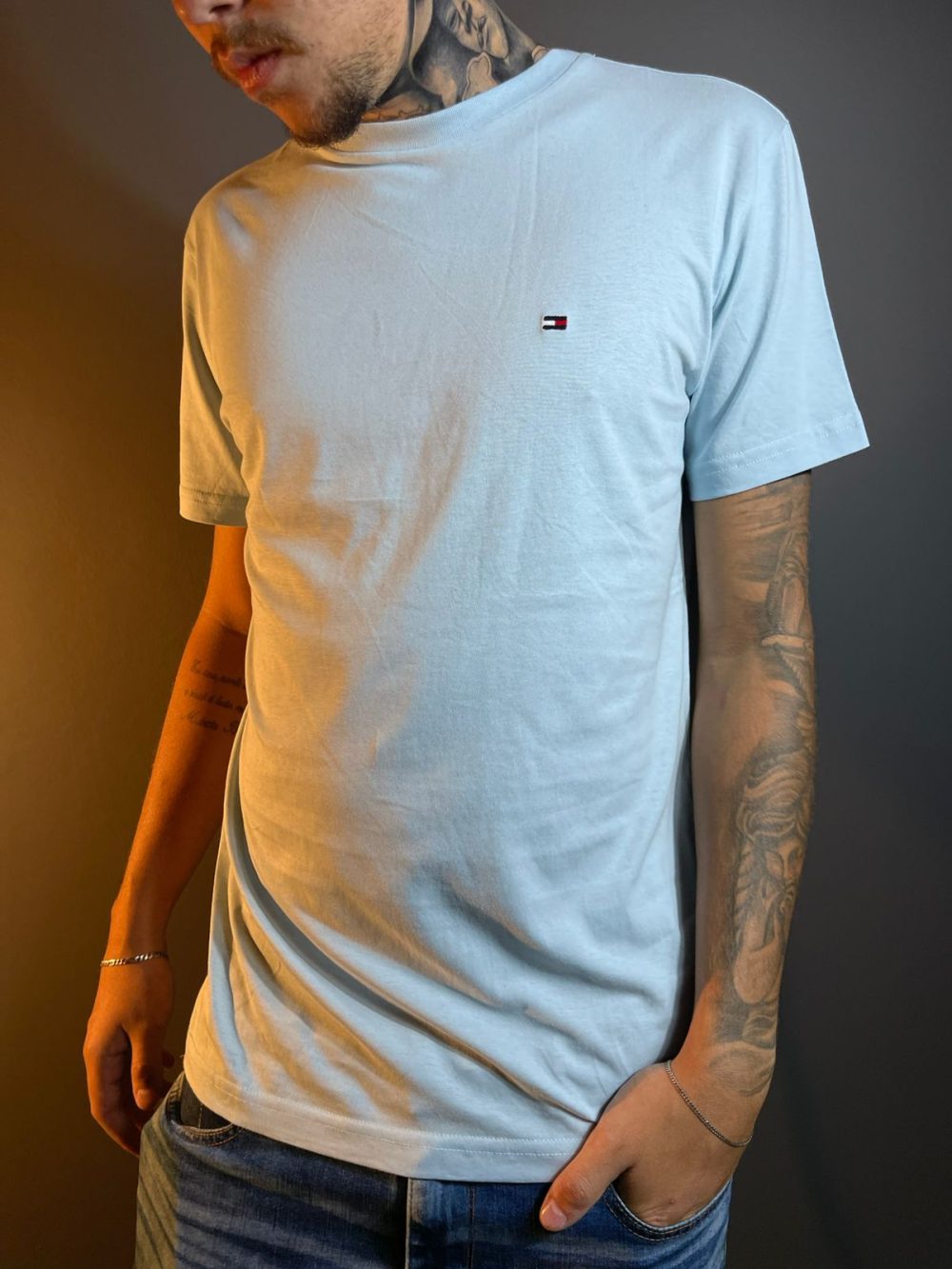 GRIFE ITALIANA TOMMY HILFGER AZUL BEBE