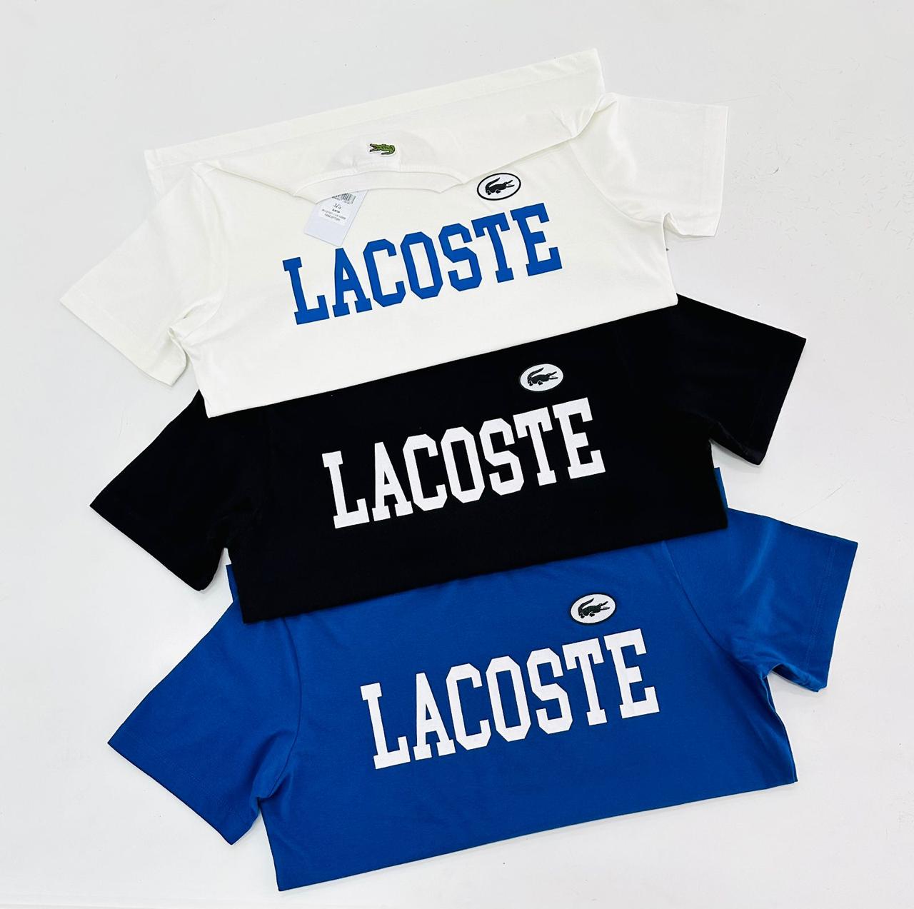 GRIFE ITALIANA LACOSTE PRETA - Imagem 4