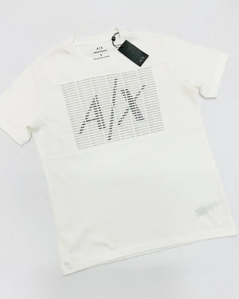 GRIFE ITALIANA ARMANI EXCHANGE OFF-WHITE