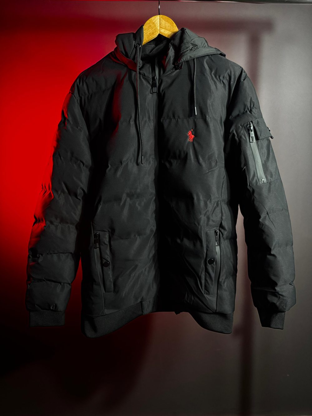 JAQUETA BUFFER RALPH LAUREN PRETA - Image 3