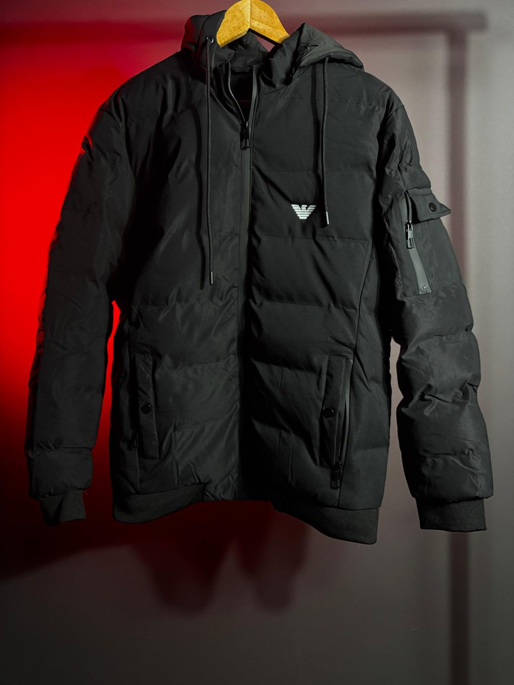 JAQUETA BUFFER EMPORIO ARMANI PRETA - Image 2