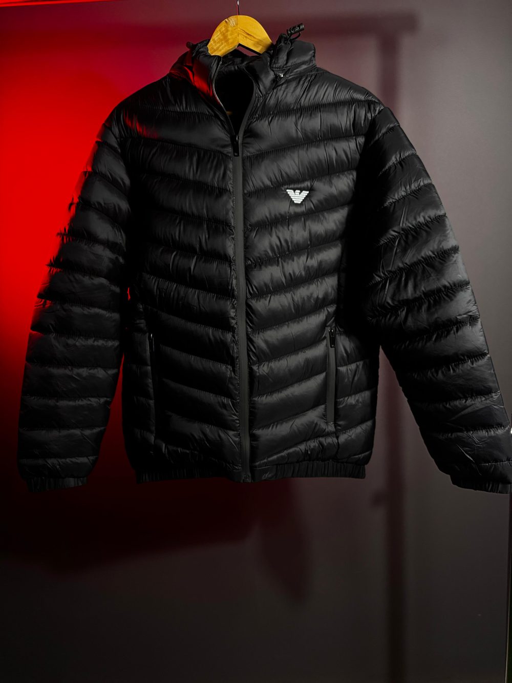 JAQUETA BUFFER EMPORIO ARMANI PRETA - Image 2