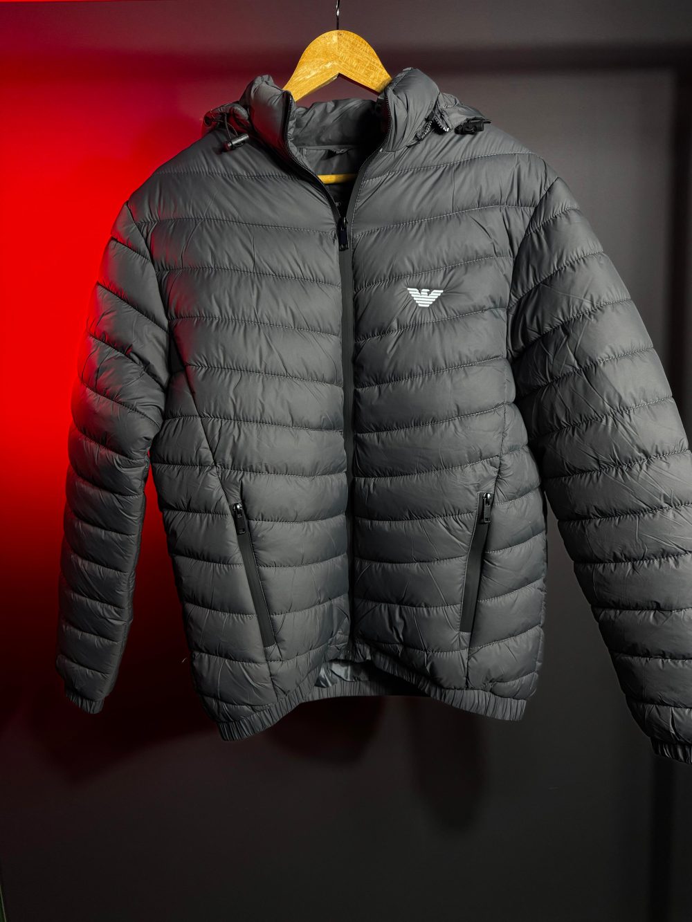 JAQUETA BUFFER EMPORIO ARMANI CINZA - Image 3