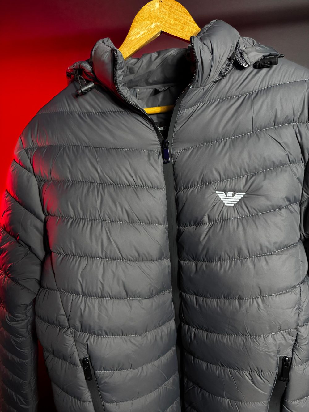 JAQUETA BUFFER EMPORIO ARMANI CINZA - Image 2