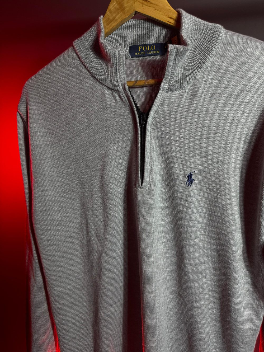 SUETER RALPH LAUREN CINZA - Image 3