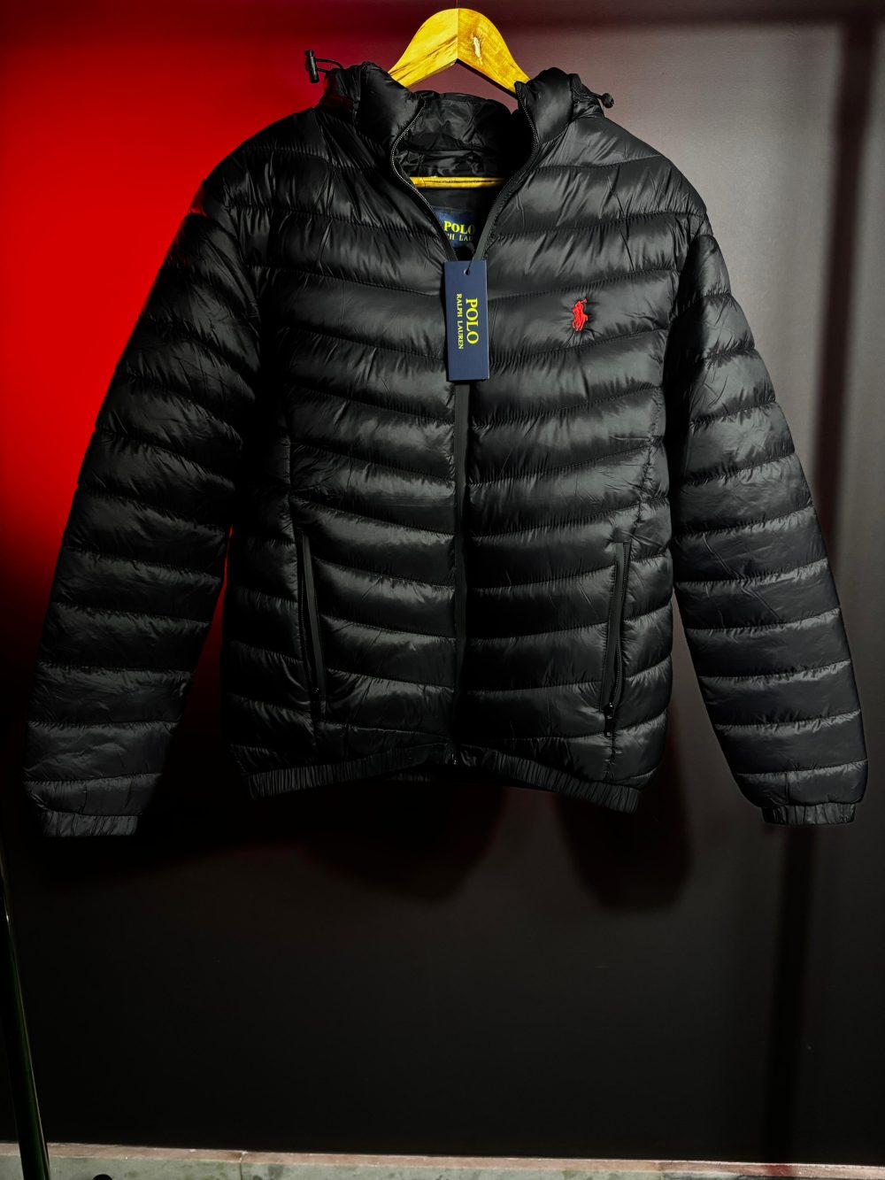JAQUETA PUFFER RALPH LAUREN PRETA (cópia)