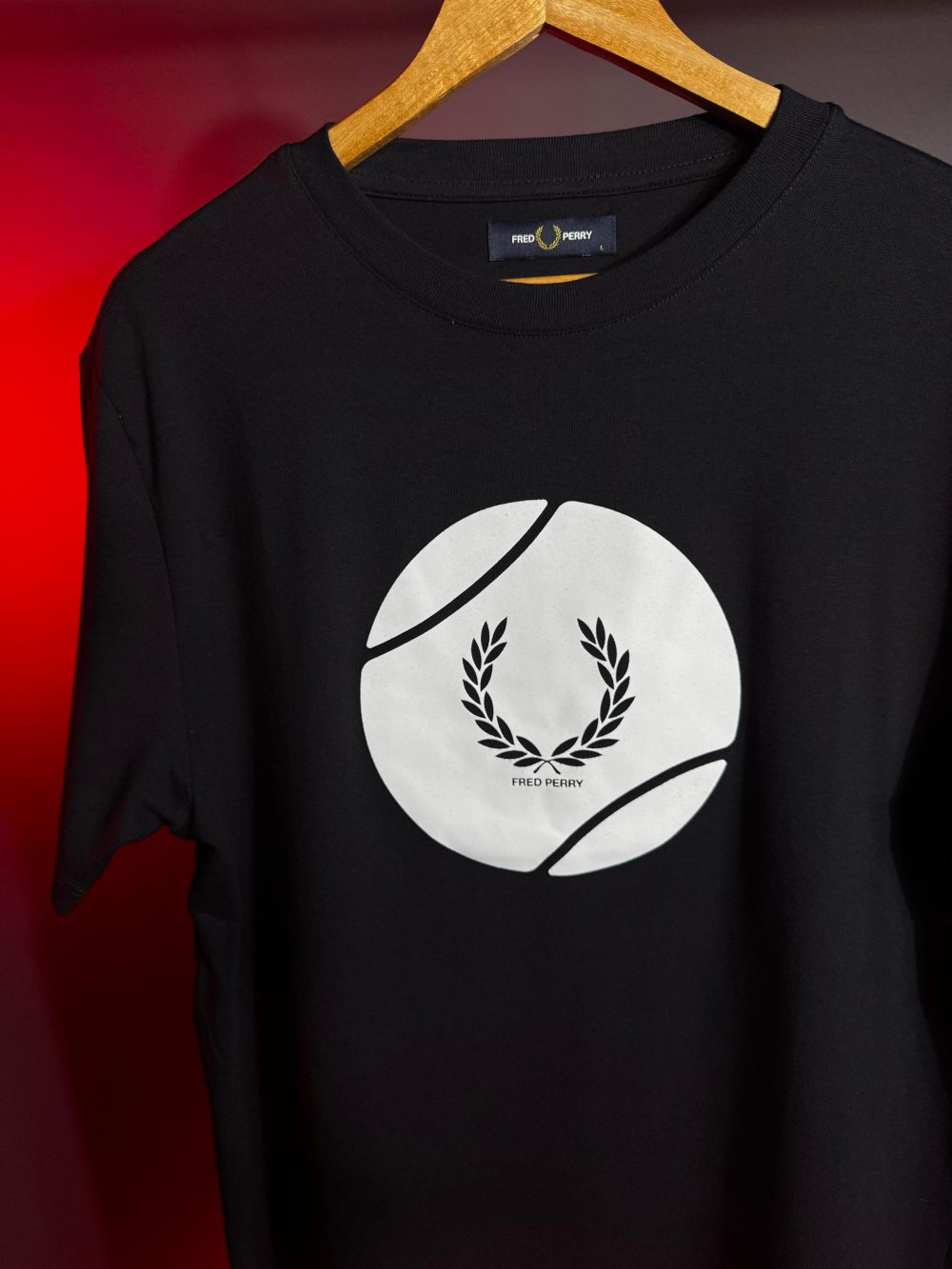 GRIFE ITALIANA FRED PERRY PRETA - Image 2