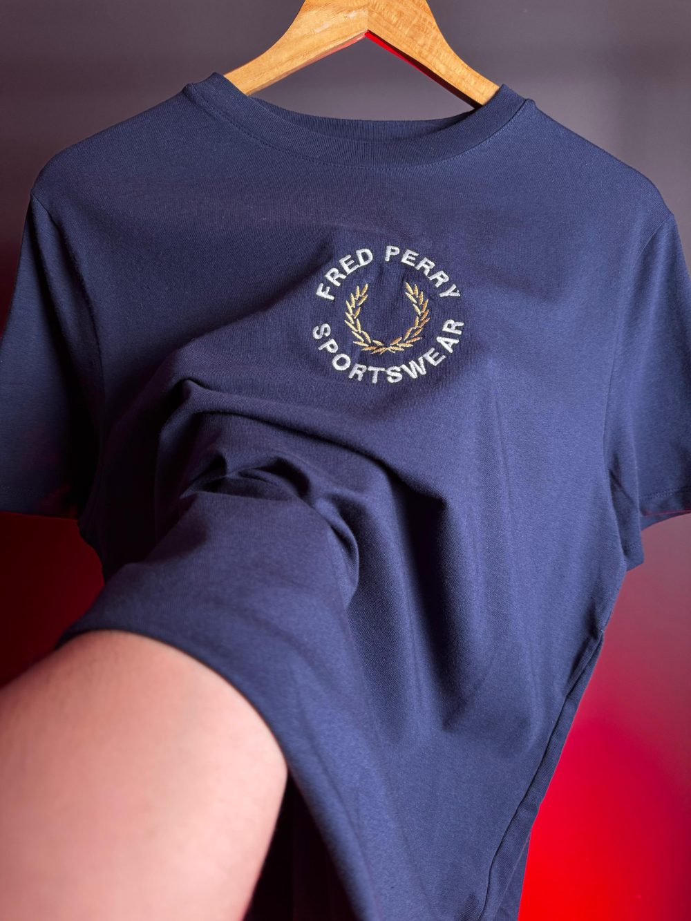 GRIFE ITALIANA FRED PERRY AZUL MARINHO - Image 2