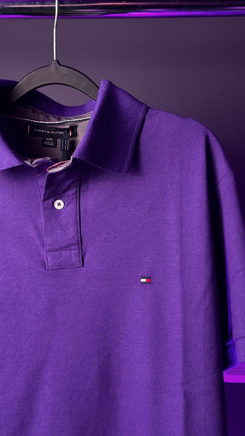 POLO PREMIUM TOMMY HILFGER ROXA - Image 2