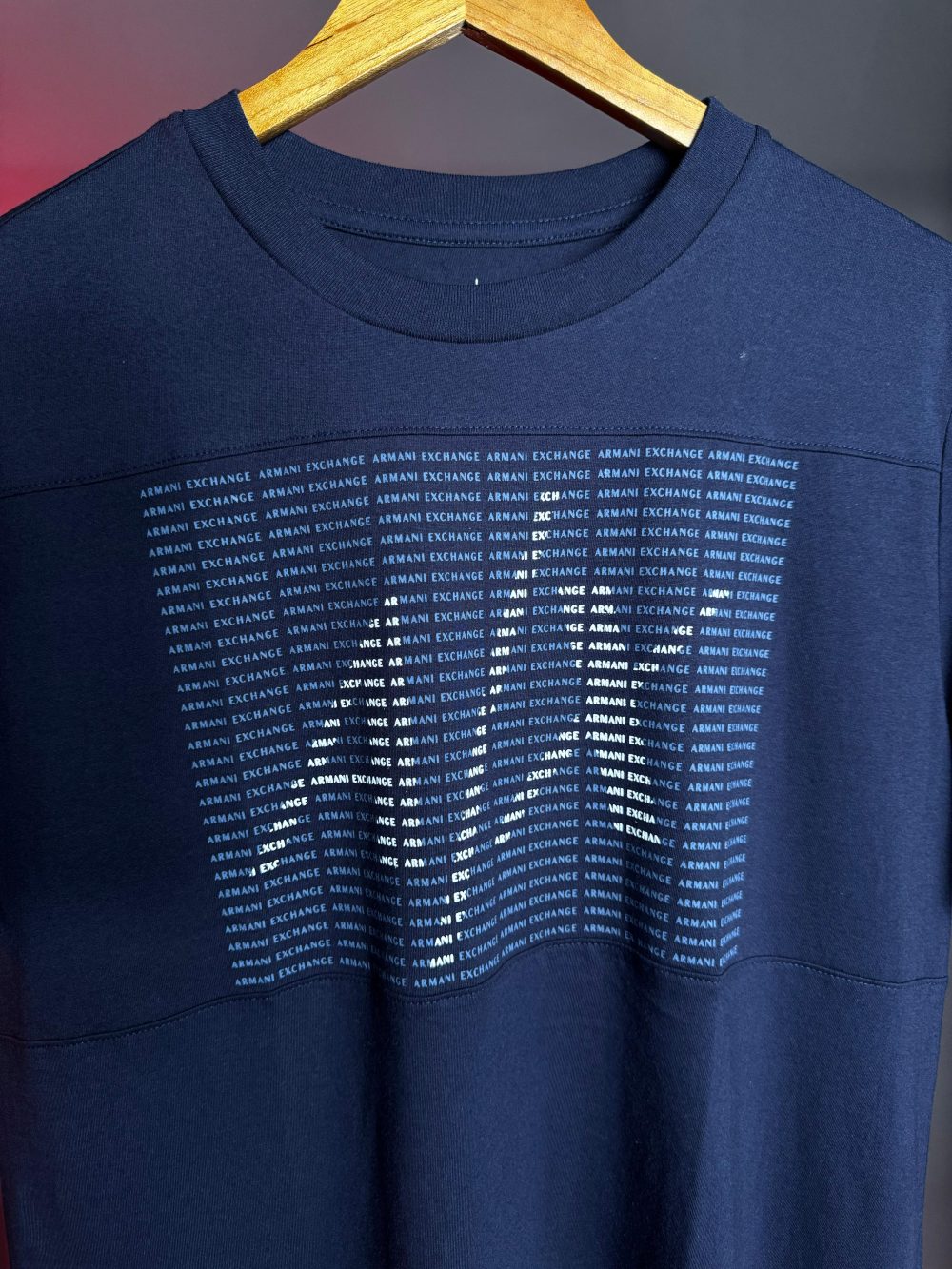 GRIFE ITALIANA ARMANI EXCHANGE AZUL MARINHO