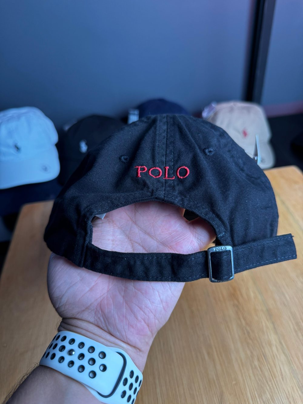 Boné Ralph Lauren Preto ( detalhe vermelho ) - Image 2