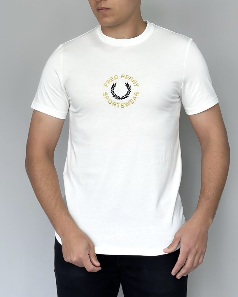 GRIFE ITALIANA FRED PERRY BRANCA
