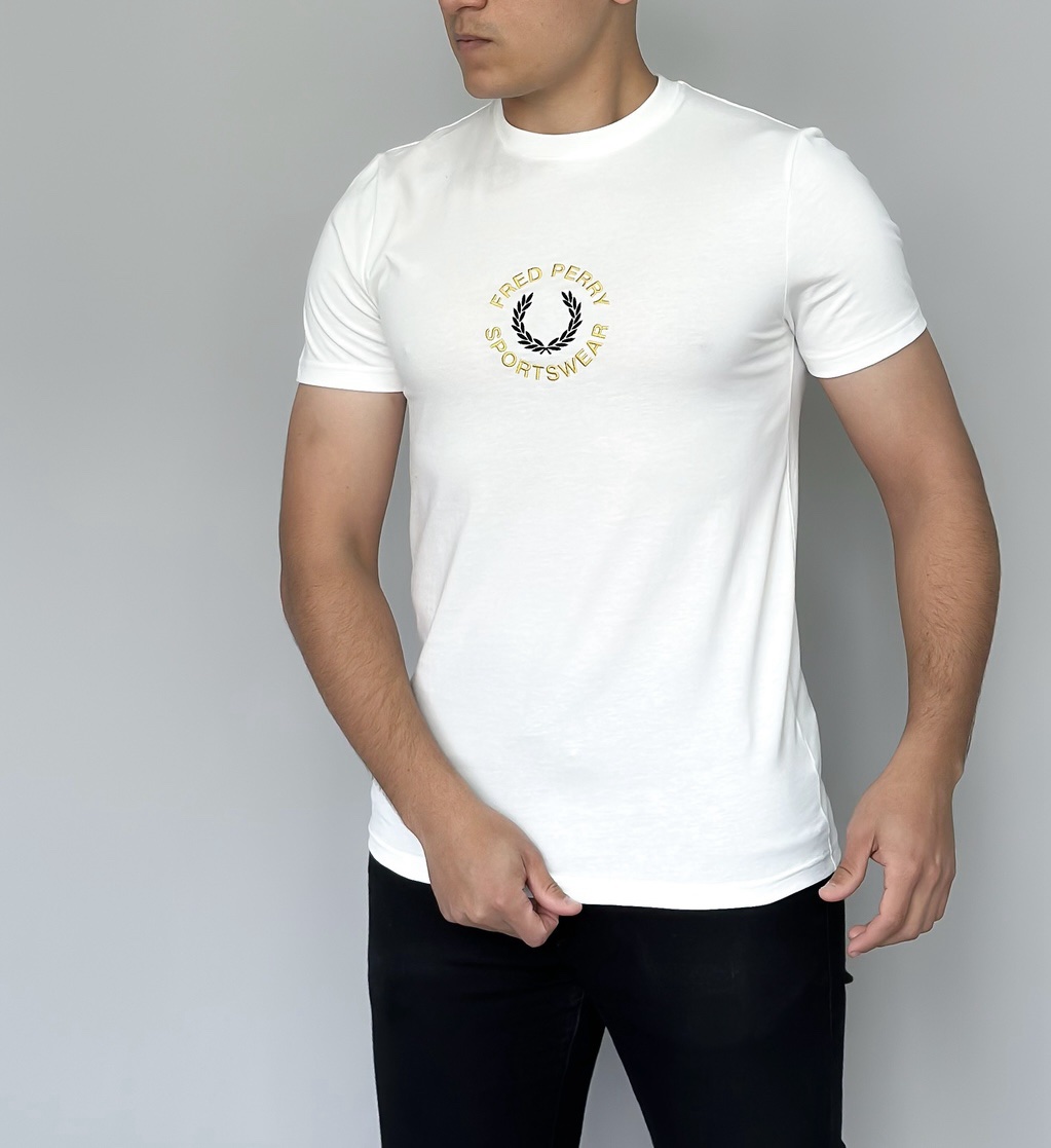 GRIFE ITALIANA FRED PERRY BRANCA - Imagem 2