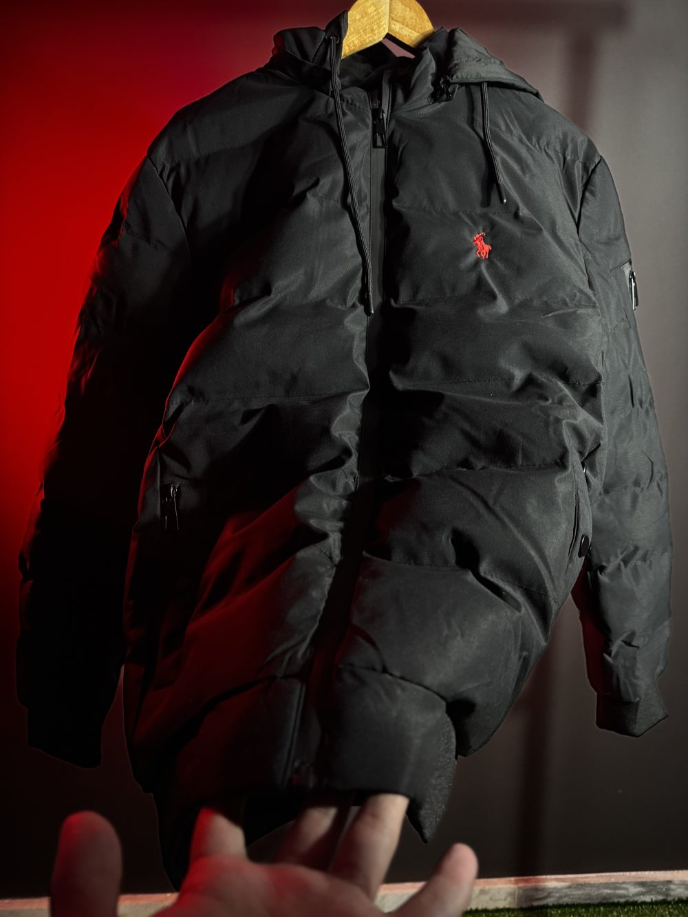 JAQUETA PUFFER RALPH LAUREN PRETA - Image 2