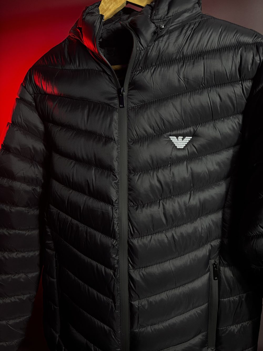 JAQUETA PUFFER EMPORIO ARMANI PRETA - Image 2