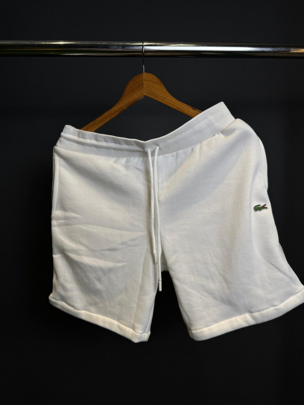 SHORTS LACOSTE BRANCO