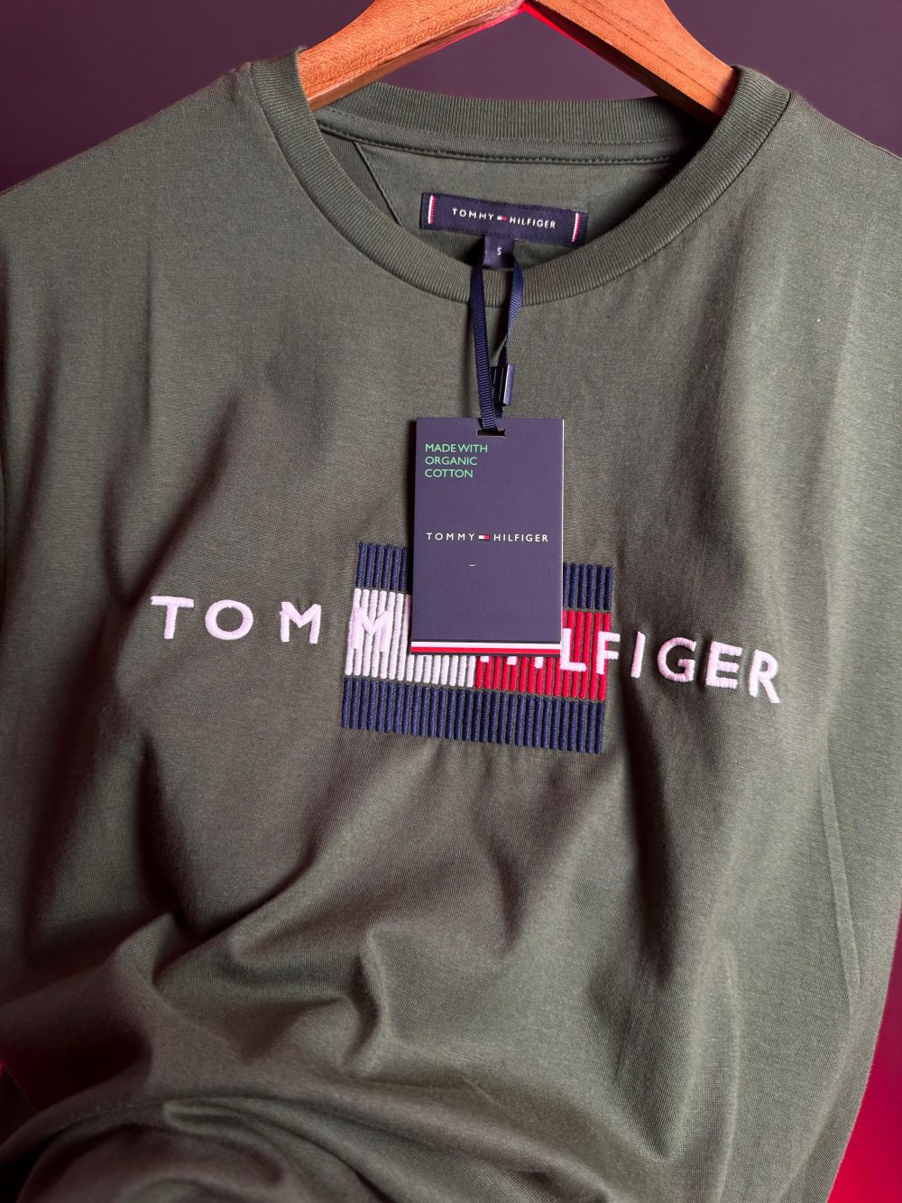 GRIFE ITALIANA TOMMY HILFIGER VERDE - Image 2